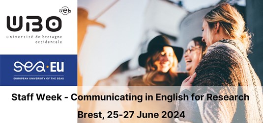 Staff Week - Communicating in English for Research, Brest